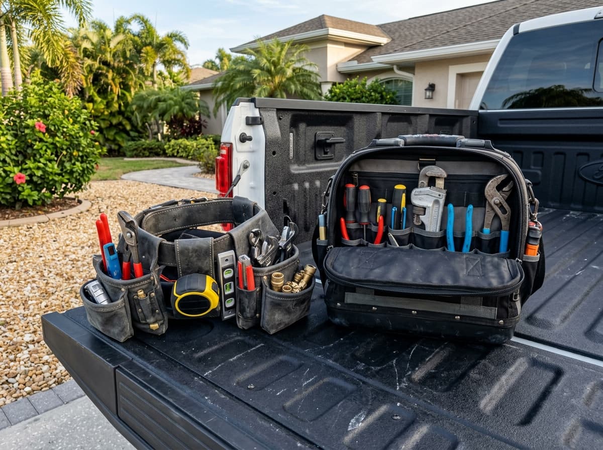 Coastline Plumbing tools and equipment