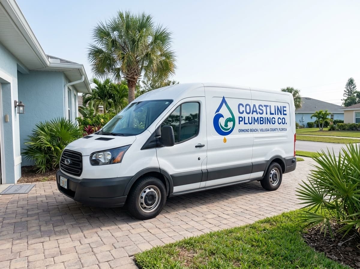 Coastline Plumbing service van